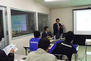 「山形パナソニック株式会社」でエコドライブ講習会開催