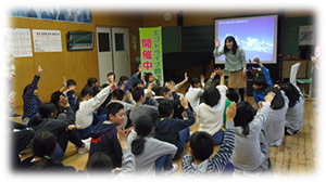 鶴岡市立あつみ小学校で「こどもエコドライブ教室」