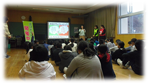 鶴岡市立あつみ小学校で「こどもエコドライブ教室」